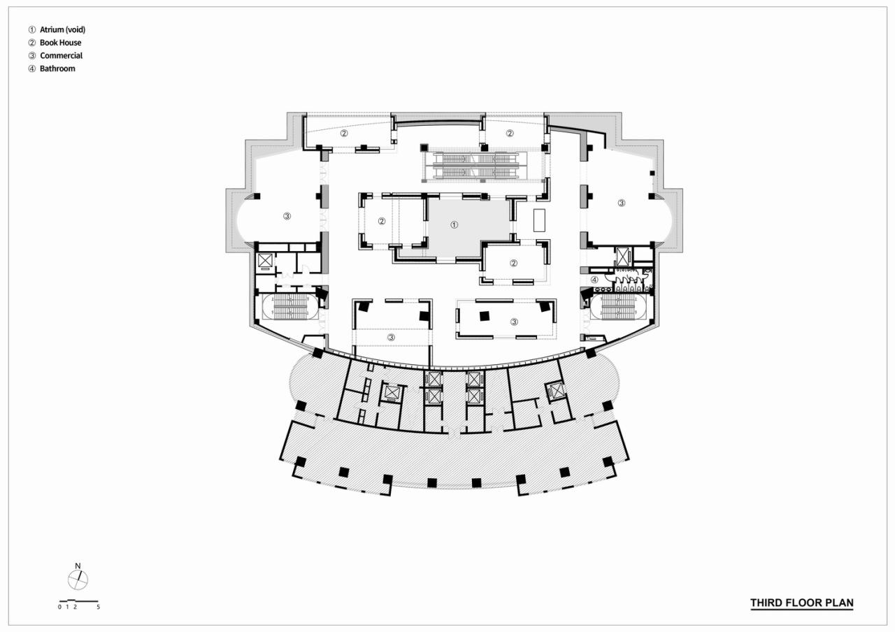 BIM建筑|以书造新城：“不读书的人”才能拯救书店？ / Wutopia Lab