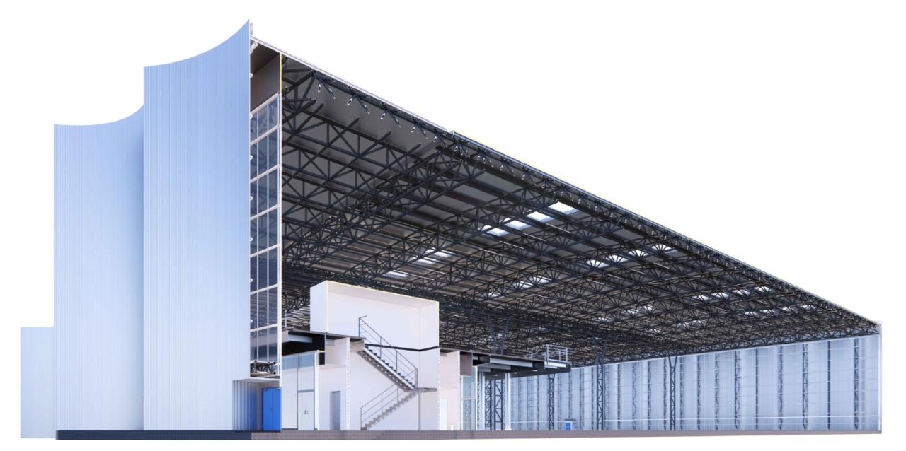 BIM建筑|Mayoral 新仓库物流中心 / System Arquitectura