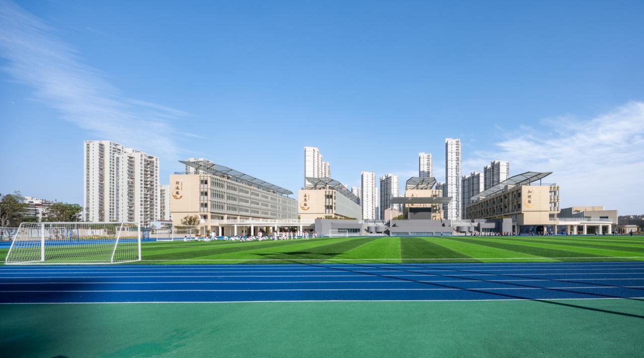 BIM建筑|扬名实验学校 / 米丈建筑