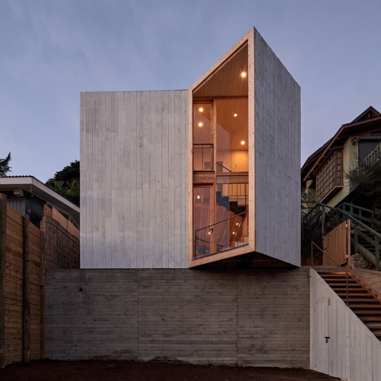 BIM建筑|Lagunita 之家 / Croxatto y Opazo Arquitectos