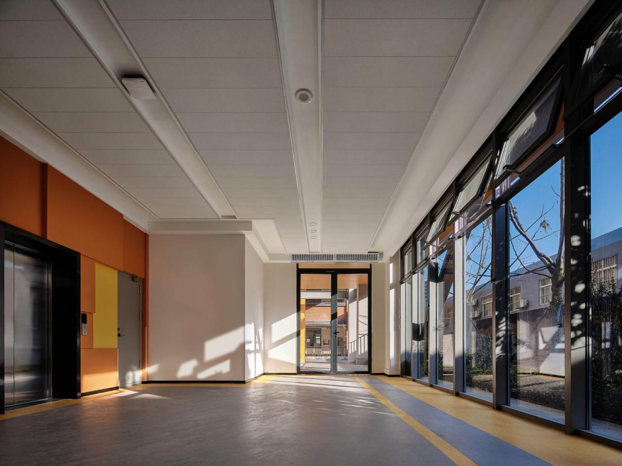 BIM建筑|西安市未央路小学综合楼 / 中国建筑西北设计研究院 屈培青工作室