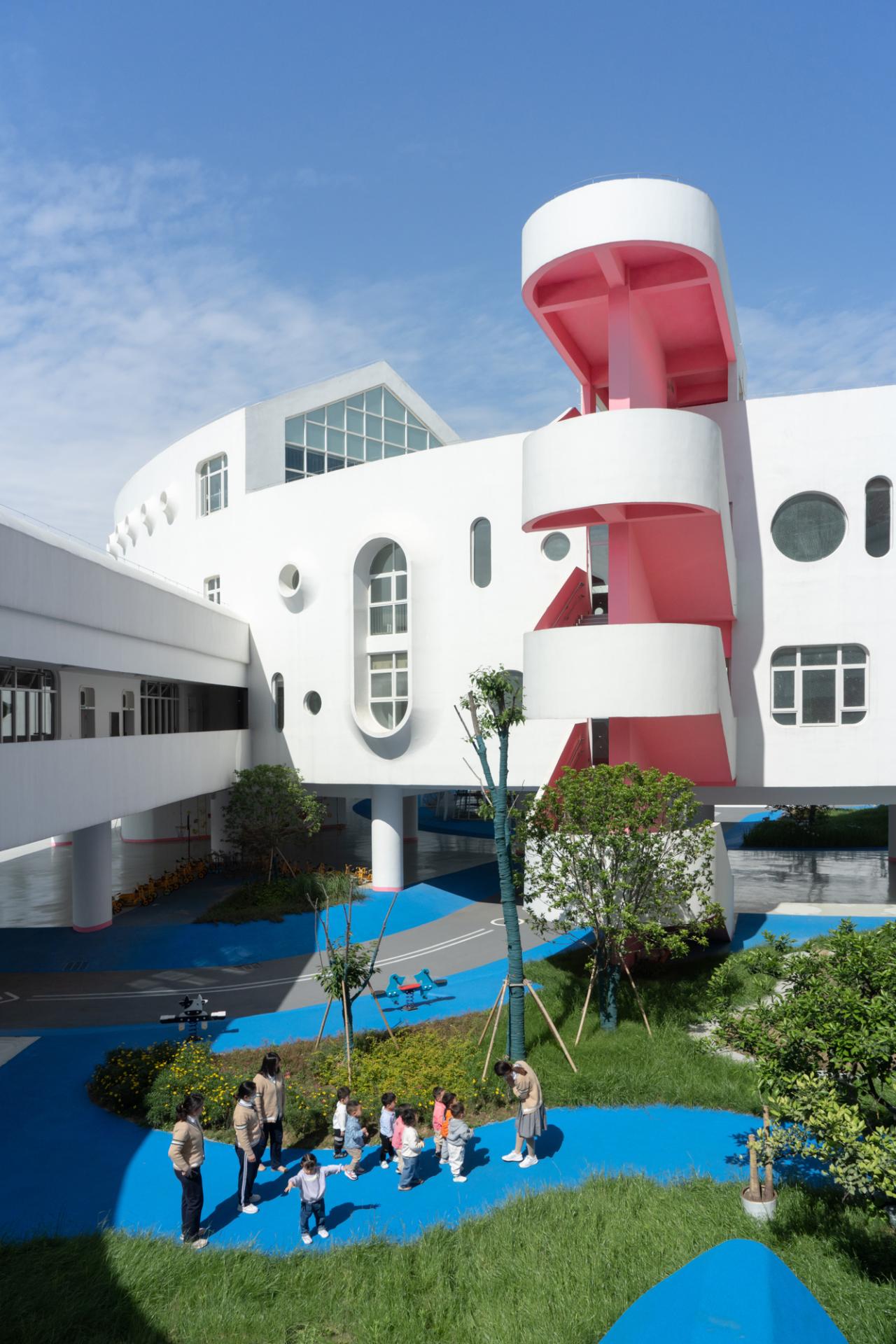 BIM建筑|​安徽·舒城生命力幼儿园 / 迪卡建筑设计中心