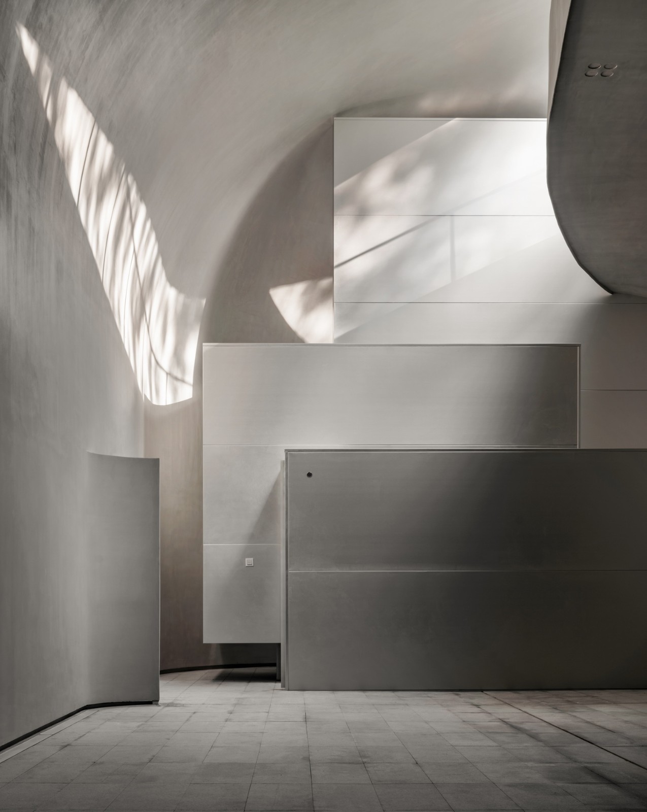 BIM建筑|里向空间-北京缦合艺术中心 / RSAA/庄子玉工作室