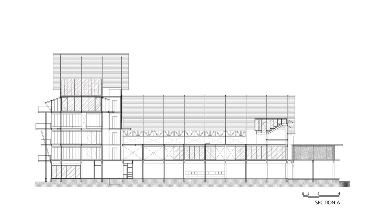BIM建筑|建筑师们社区生活，Rabindhorn 大楼 / Arsomsilp Community and Environmental Architect