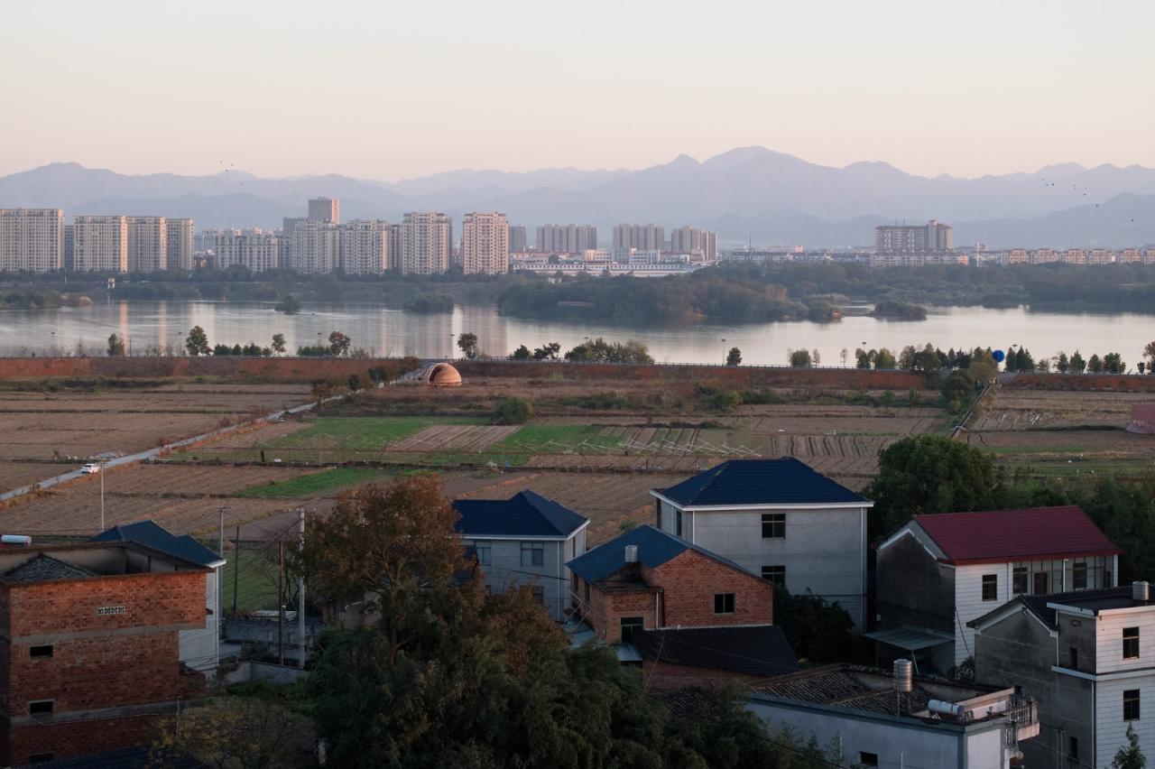 BIM建筑|红砖概念图书馆 / HCCH合尘建筑