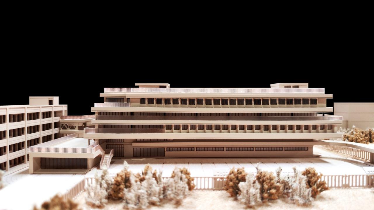 BIM建筑|西安市未央路小学综合楼 / 中国建筑西北设计研究院 屈培青工作室