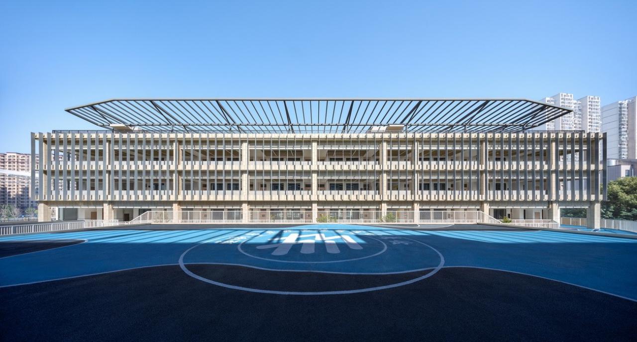 BIM建筑|扬名实验学校 / 米丈建筑