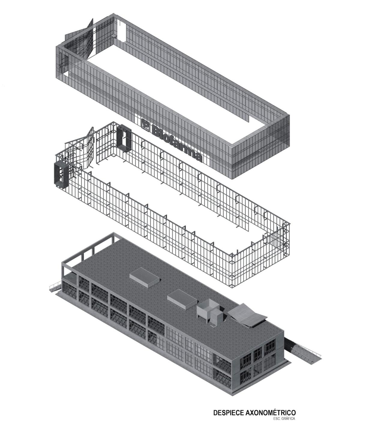 BIM建筑|生物制药总部 / Santiago Viale Lescano + Juan Manuel Juárez
