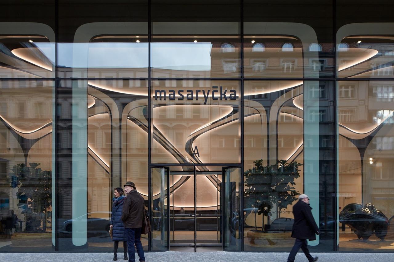 BIM建筑|Masaryčka 大楼 / 扎哈·哈迪德建筑设计事务所