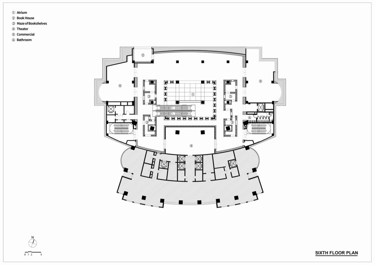 BIM建筑|以书造新城：“不读书的人”才能拯救书店？ / Wutopia Lab