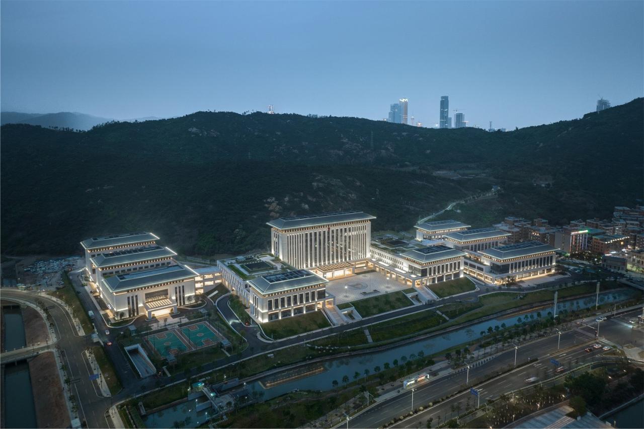 BIM建筑|横琴新区市民服务中心 / 上海华都建筑规划设计