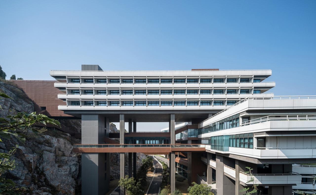 BIM建筑|徐州园博园宕口酒店 / 筑境设计