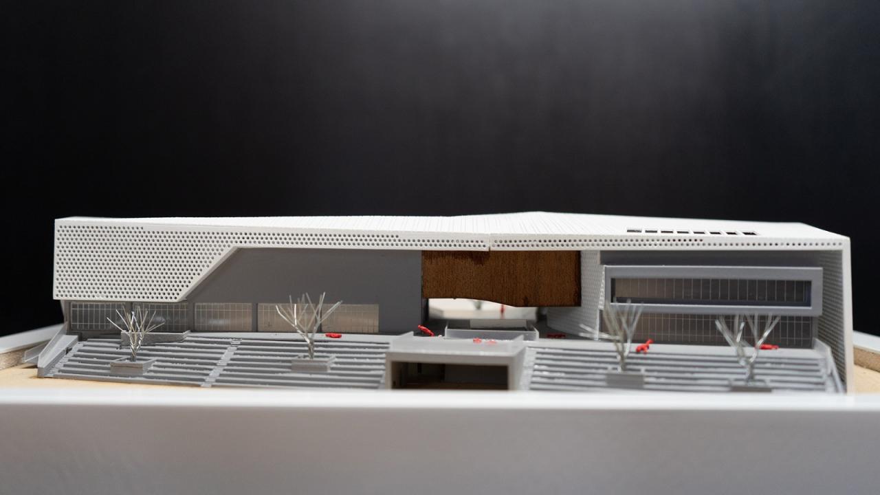 BIM建筑|杭州中泰中学建筑设计 / LZGC量子构城设计事务所+浙江建院建筑规划设计院