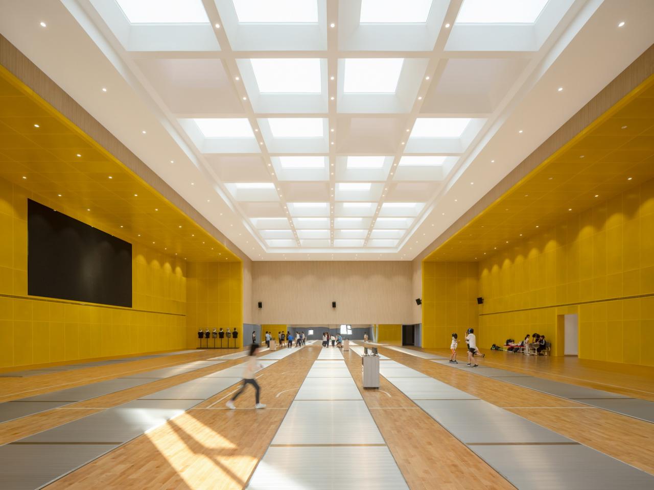 BIM建筑|扬名实验学校 / 米丈建筑