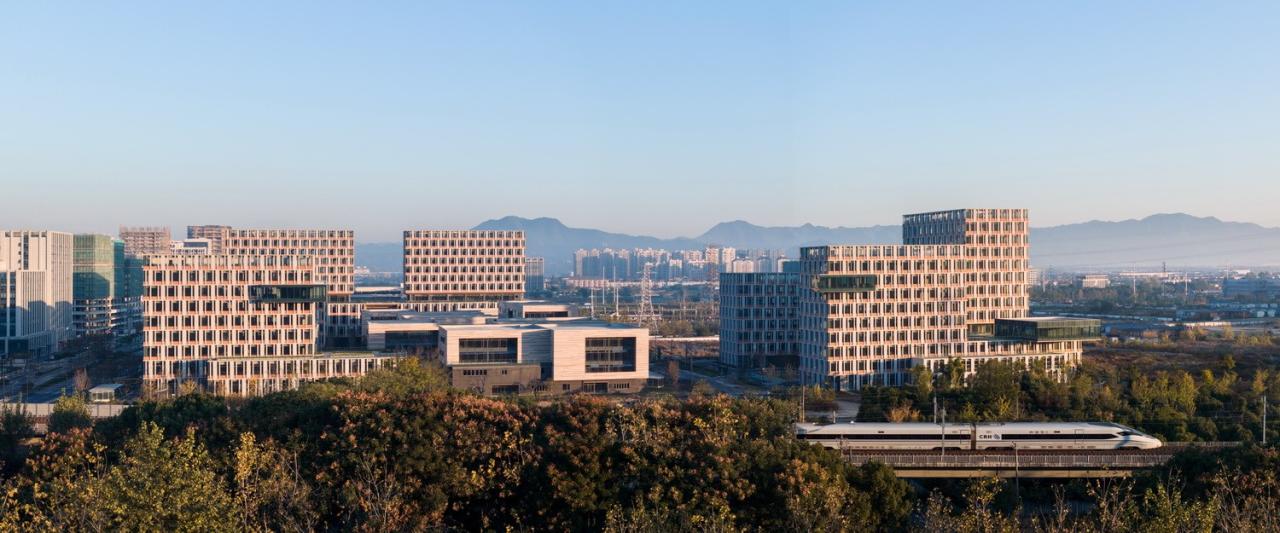 BIM建筑|工业上楼 模式迭代：杭州中节能（富阳）环保产业园 / line+孟凡浩新作