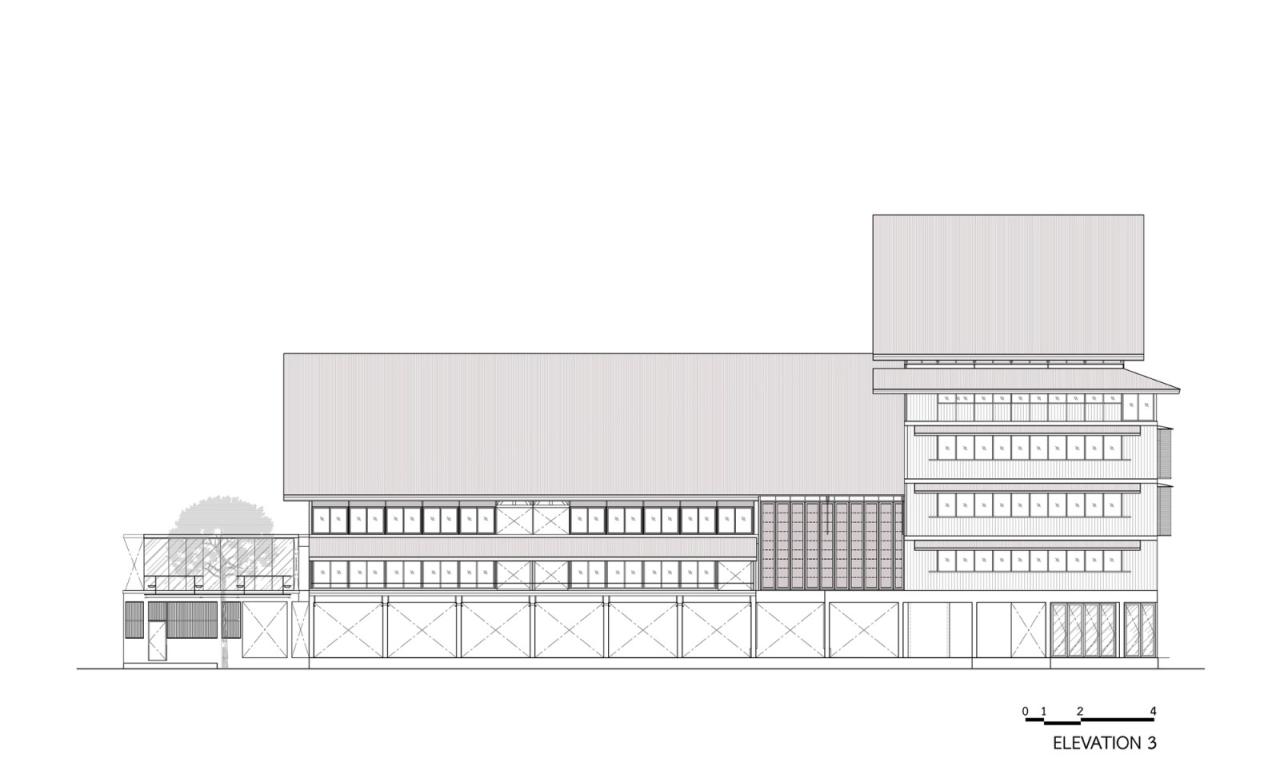 BIM建筑|建筑师们社区生活，Rabindhorn 大楼 / Arsomsilp Community and Environmental Architect