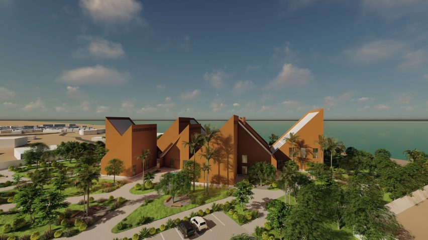 BIM建筑|马索米在利比里亚设计总统图书馆