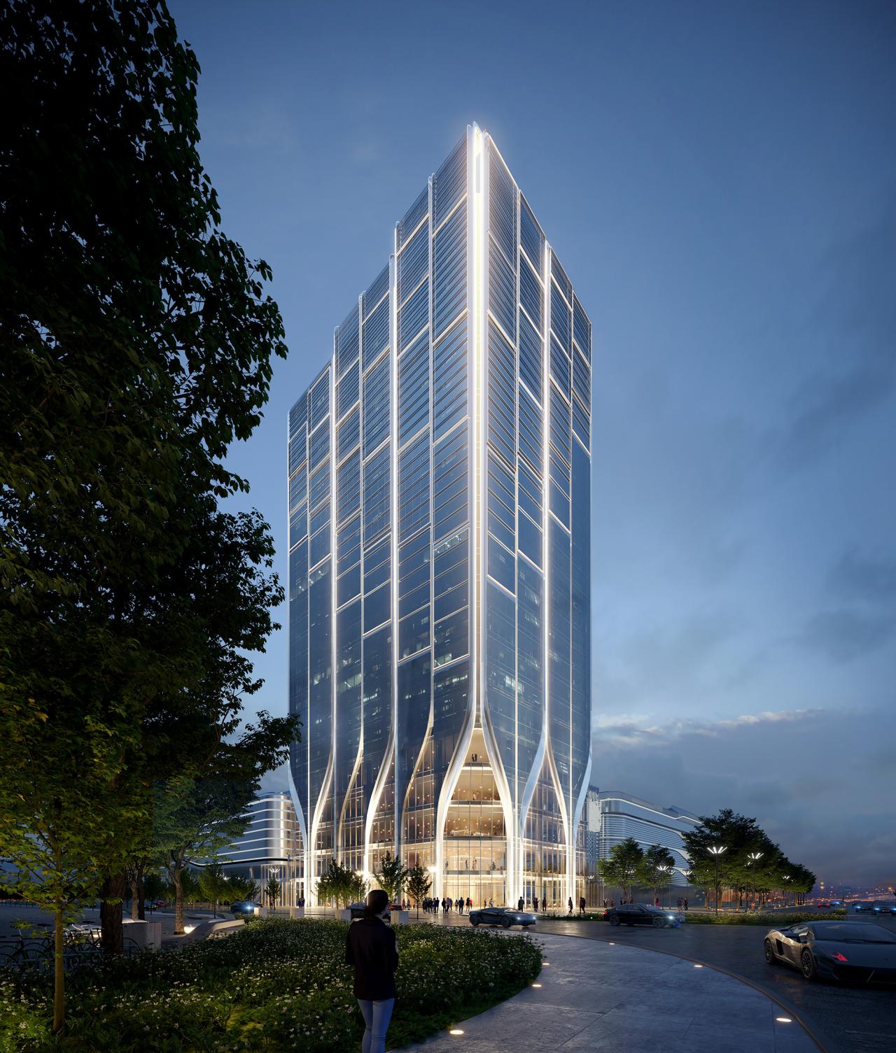 BIM建筑|深圳前海·华发冰雪世界：全球最大规模室内滑雪中心 / 10 Design