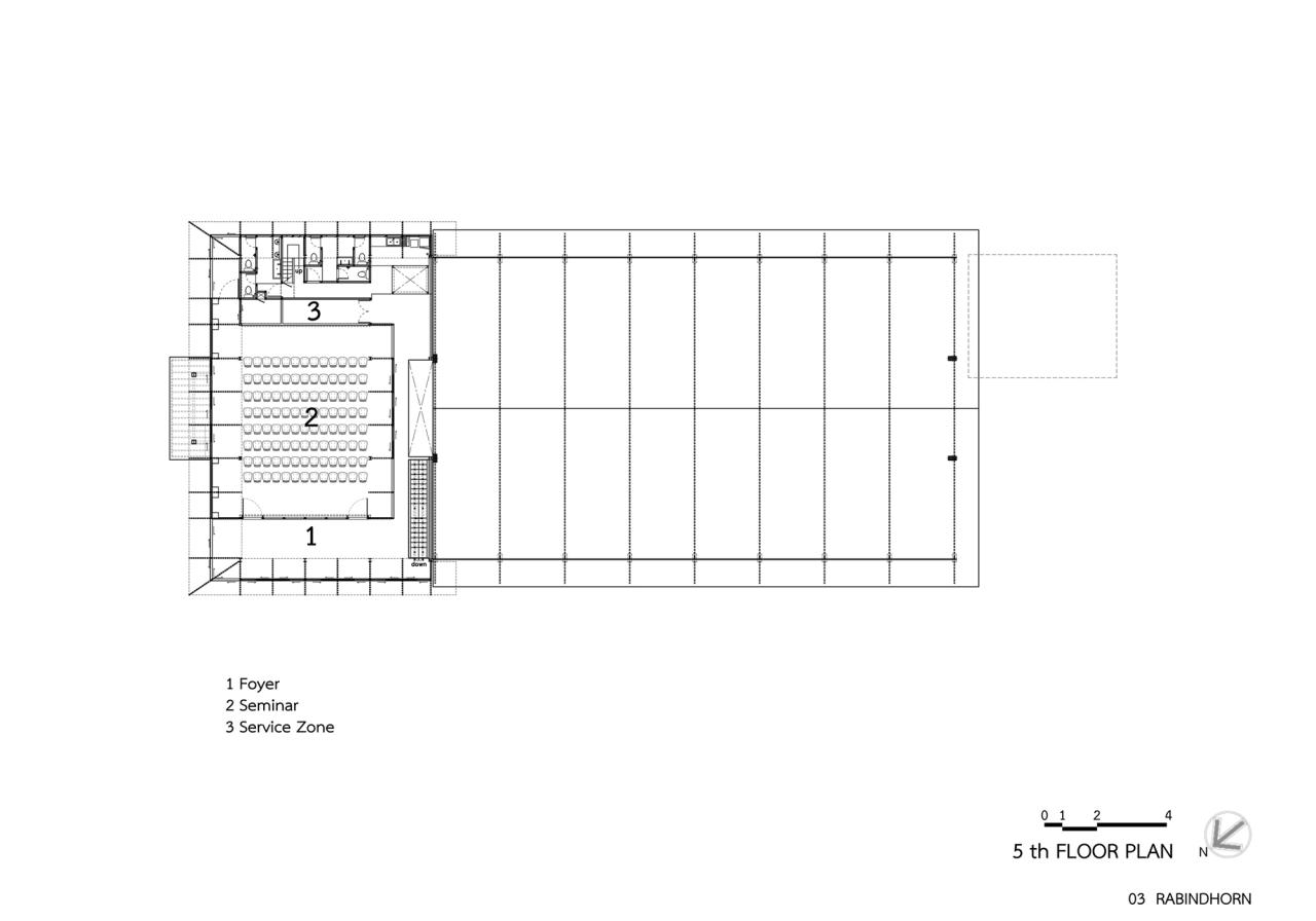 BIM建筑|建筑师们社区生活，Rabindhorn 大楼 / Arsomsilp Community and Environmental Architect