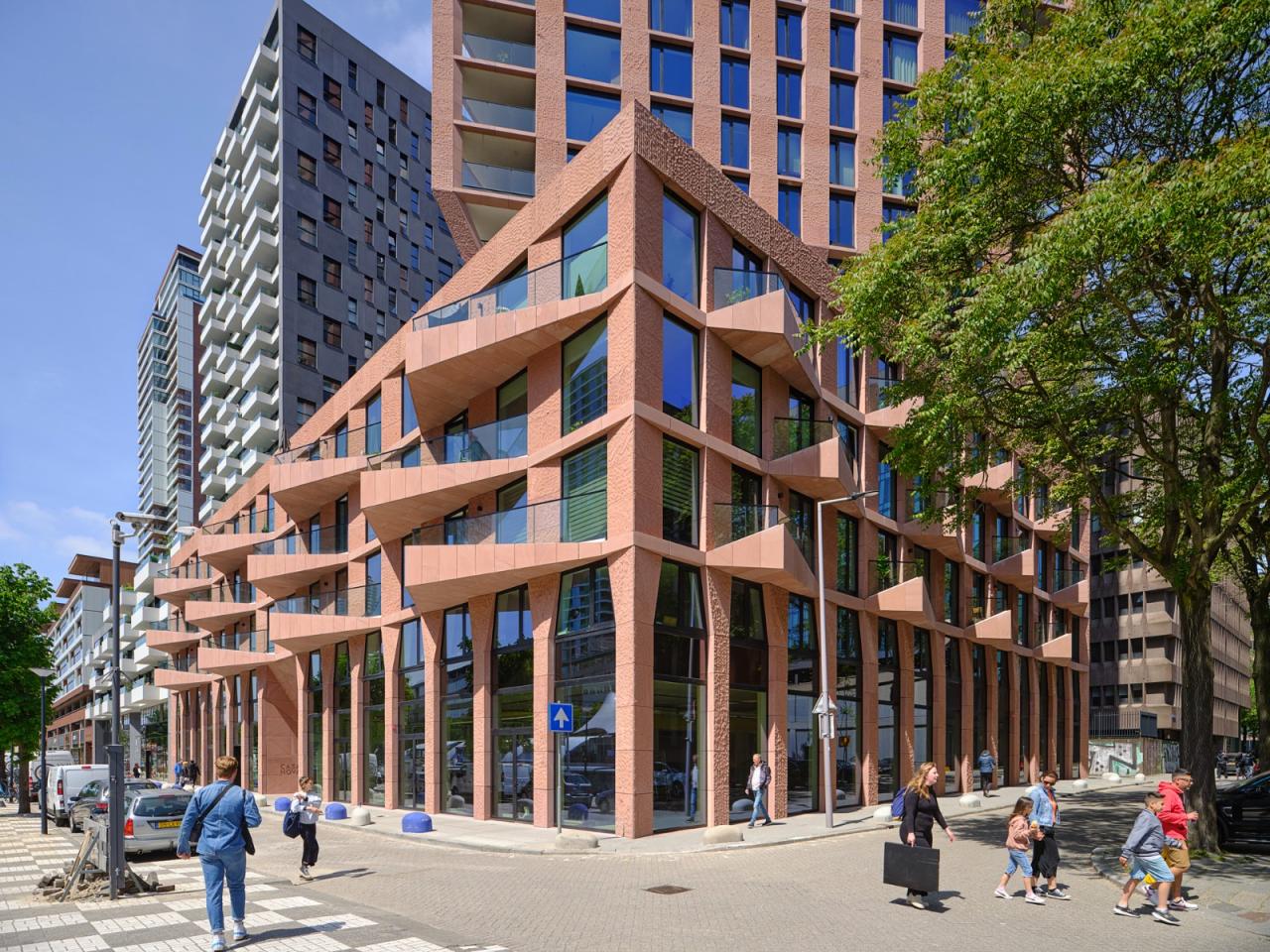 BIM建筑|卡萨诺瓦大楼 / Barcode Architects