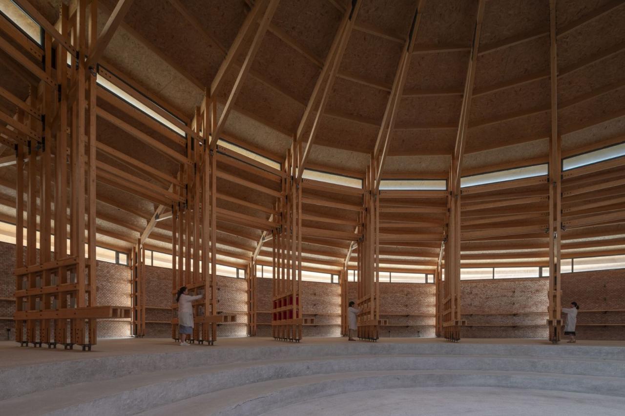 BIM建筑|熟地工艺展示馆 / 罗宇杰工作室