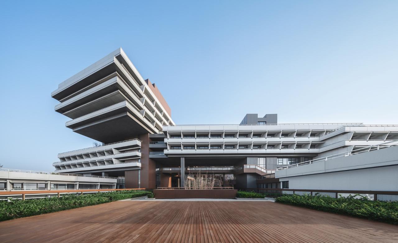 BIM建筑|徐州园博园宕口酒店 / 筑境设计