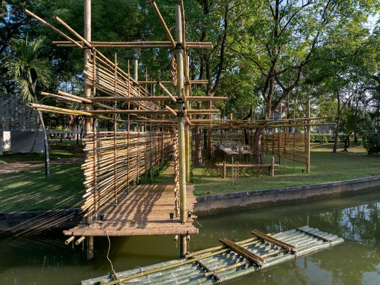 BIM建筑|ASA LANNA 展馆 / Yangnar Studio