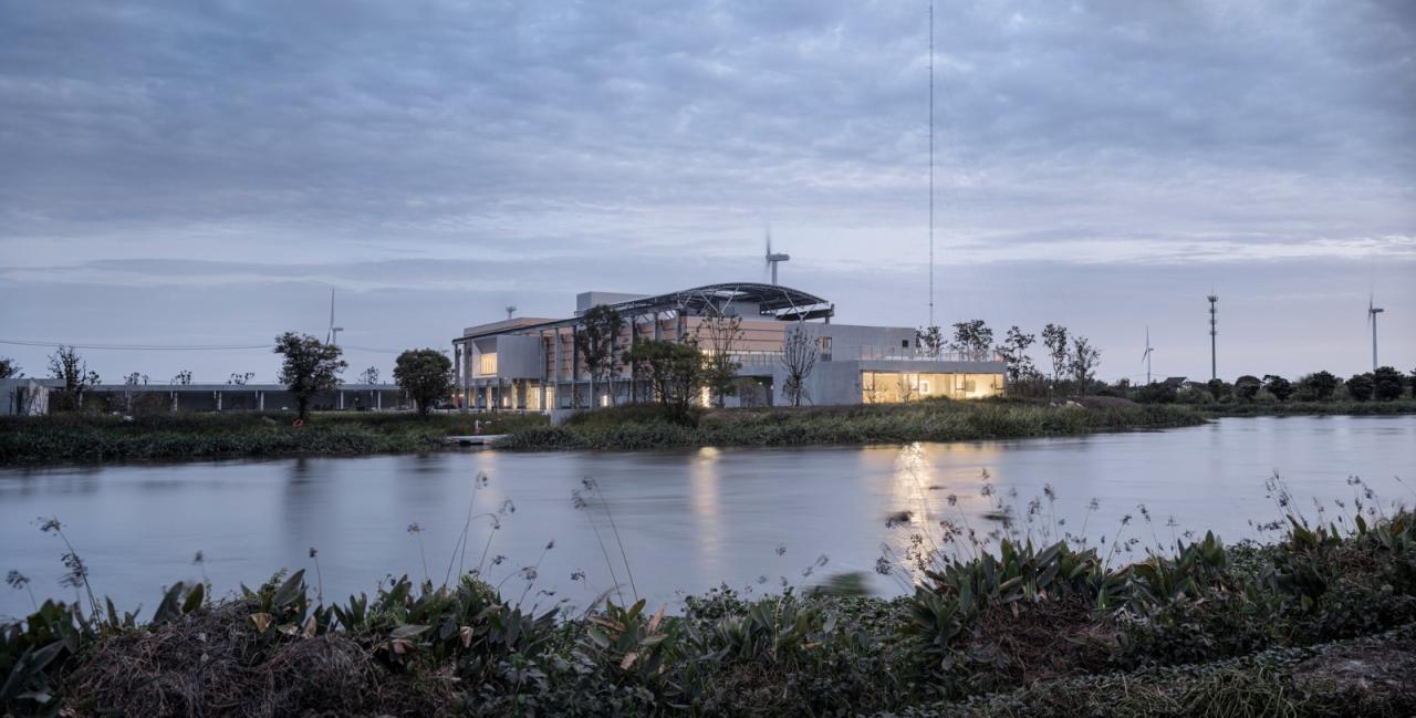 BIM建筑|苏州相城区阳澄湖镇大闸蟹文化园 / 九城都市