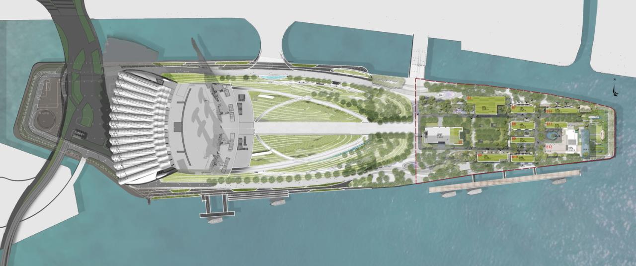 BIM建筑|广州海心沙--岛的更新设想与实施 / XAA冼剑雄联合建筑设计事务所