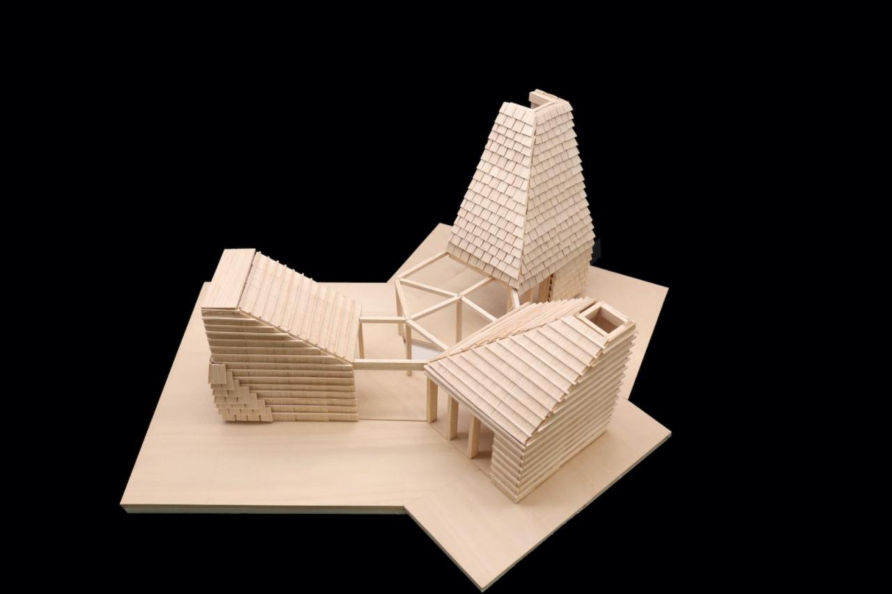 BIM建筑|高山书屋 / MAT 超级建筑事务所