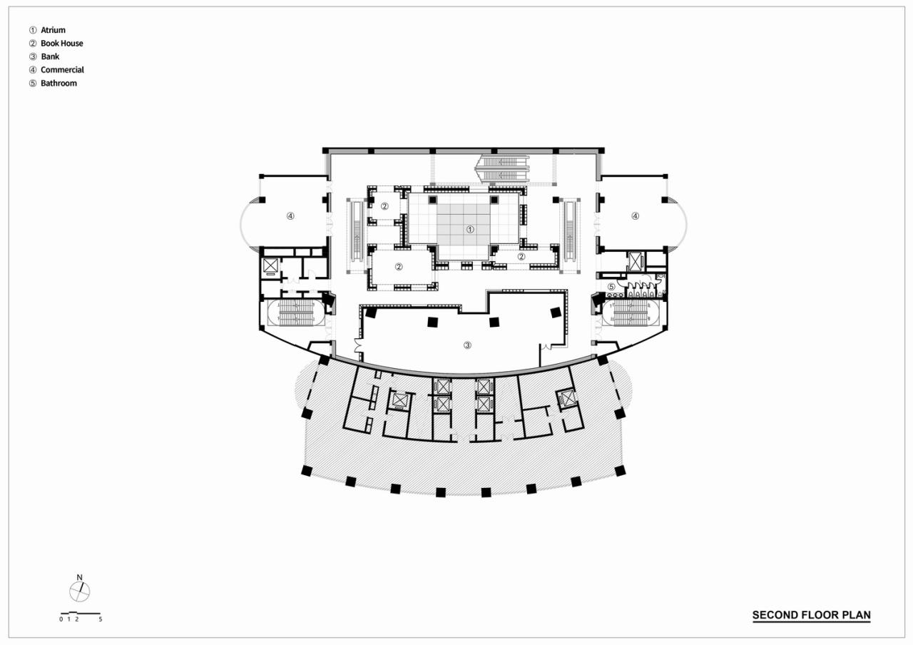 BIM建筑|以书造新城：“不读书的人”才能拯救书店？ / Wutopia Lab