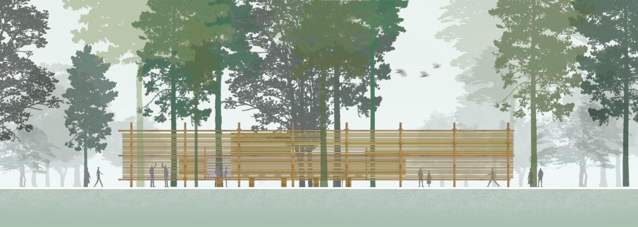 BIM建筑|ASA LANNA 展馆 / Yangnar Studio