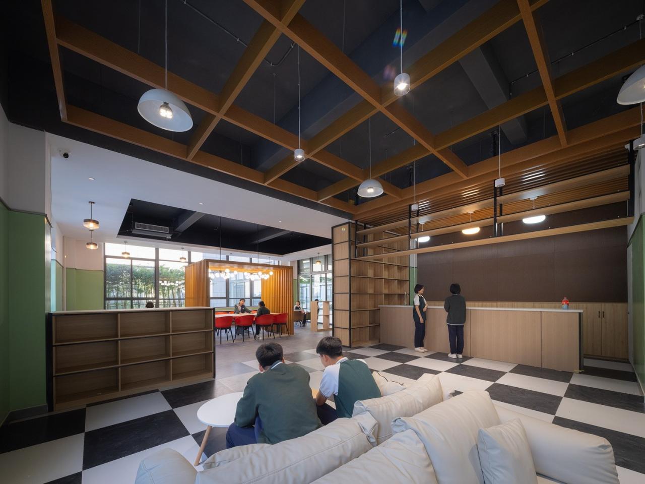 BIM建筑|河南安阳振中学校 / 山东建筑大学建筑城规学院象外营造工作室