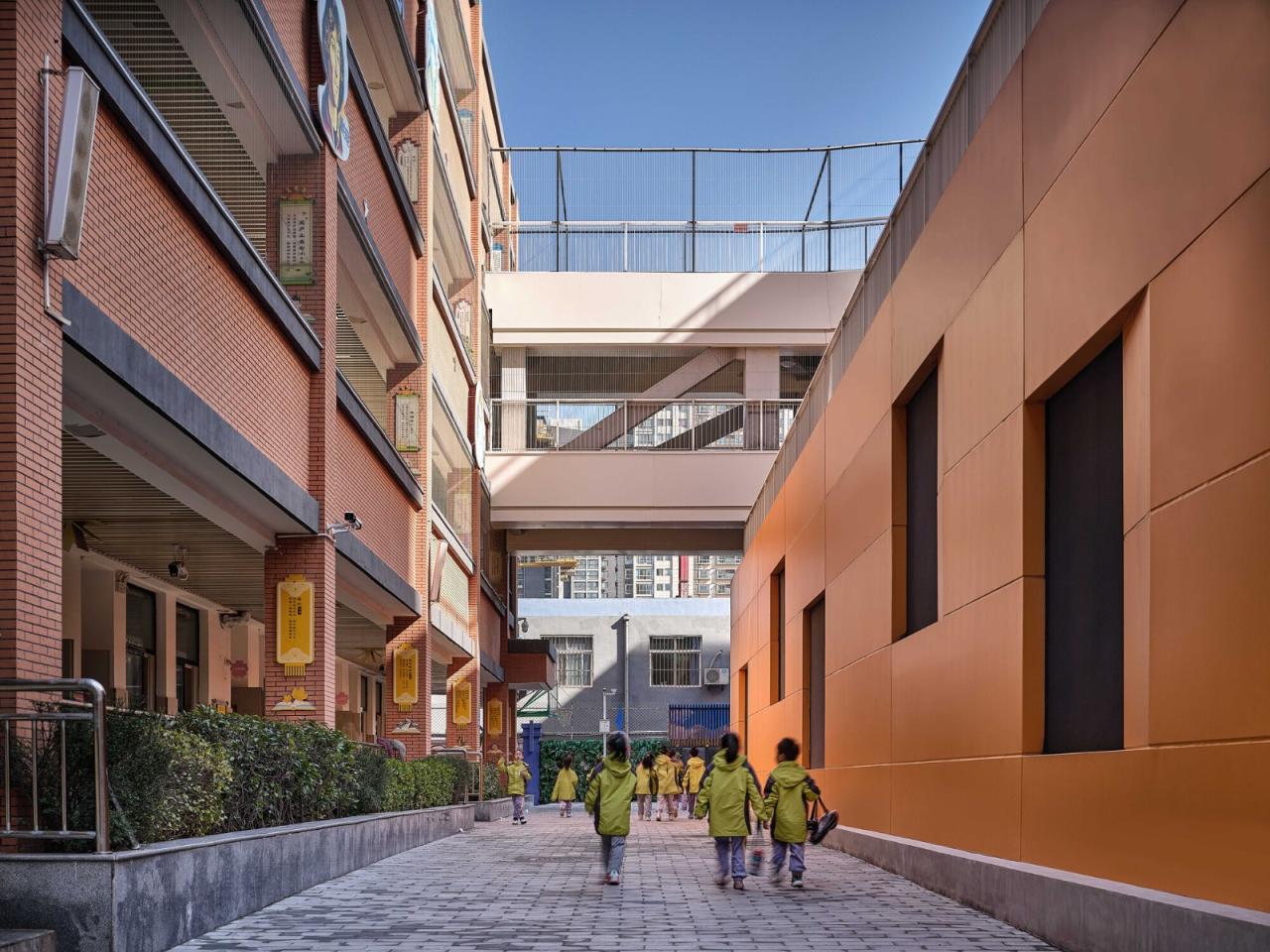 BIM建筑|西安市未央路小学综合楼 / 中国建筑西北设计研究院 屈培青工作室