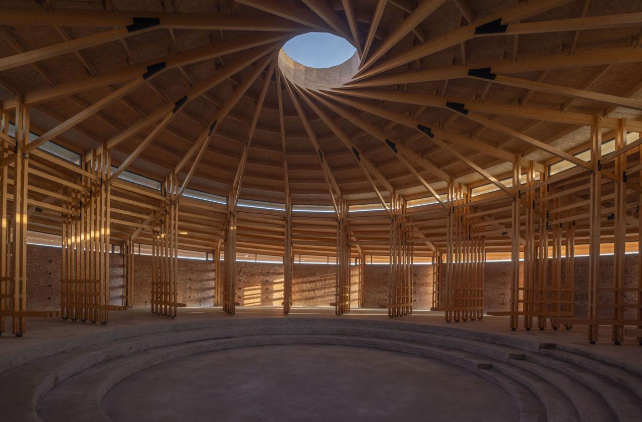 BIM建筑|熟地工艺展示馆 / 罗宇杰工作室