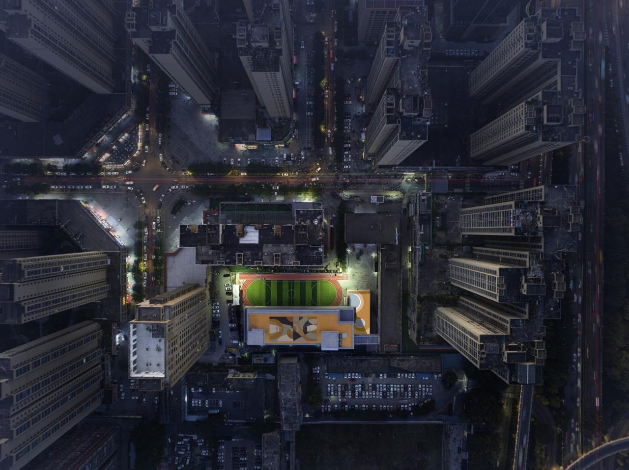 BIM建筑|西安市未央路小学综合楼 / 中国建筑西北设计研究院 屈培青工作室