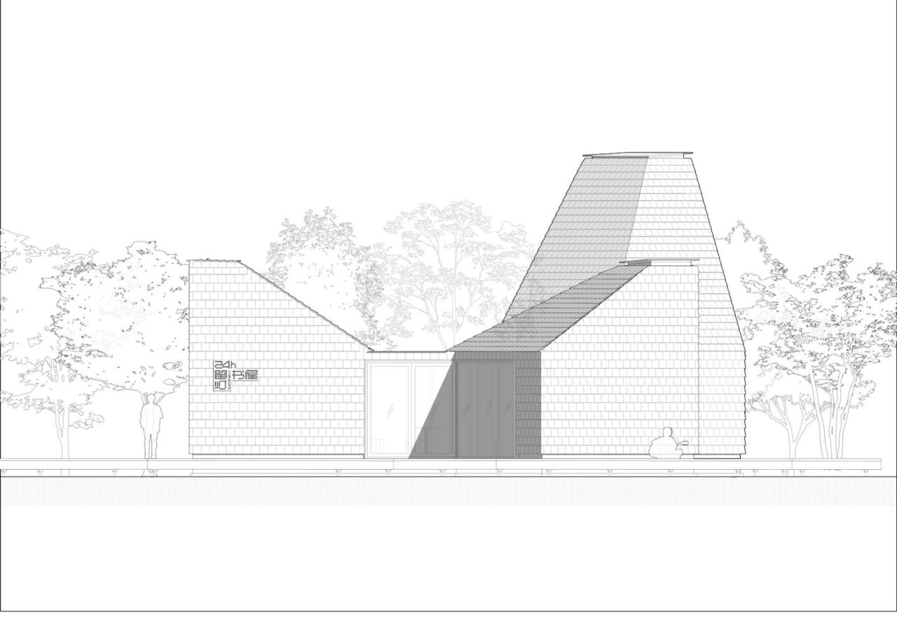 BIM建筑|高山书屋 / MAT 超级建筑事务所