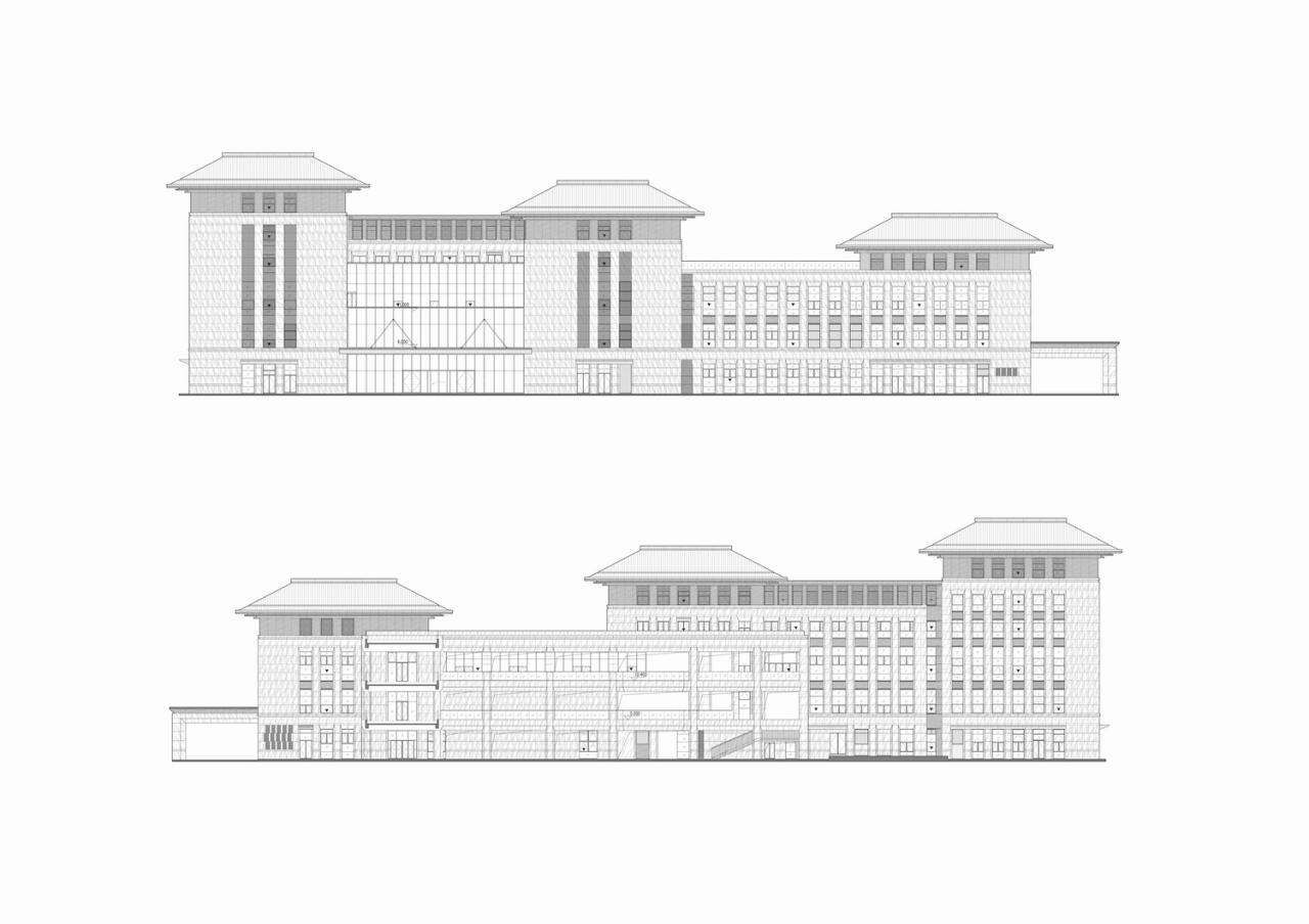 BIM建筑|横琴新区市民服务中心 / 上海华都建筑规划设计