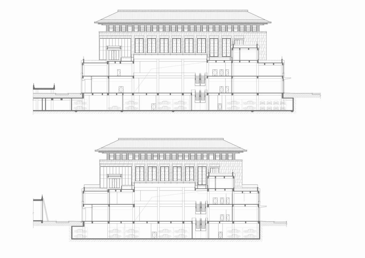 BIM建筑|横琴新区市民服务中心 / 上海华都建筑规划设计