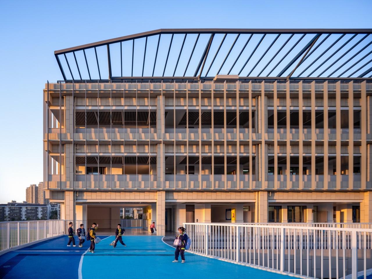 BIM建筑|扬名实验学校 / 米丈建筑