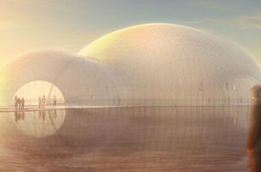 BIM建筑|坂茂为2025年大阪世博会设计三圆顶展馆-BIM建筑网