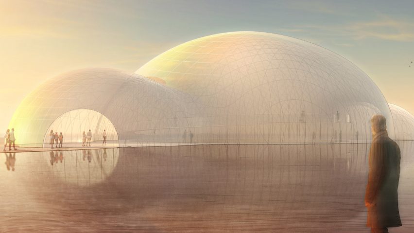 BIM建筑|坂茂为2025年大阪世博会设计三圆顶展馆