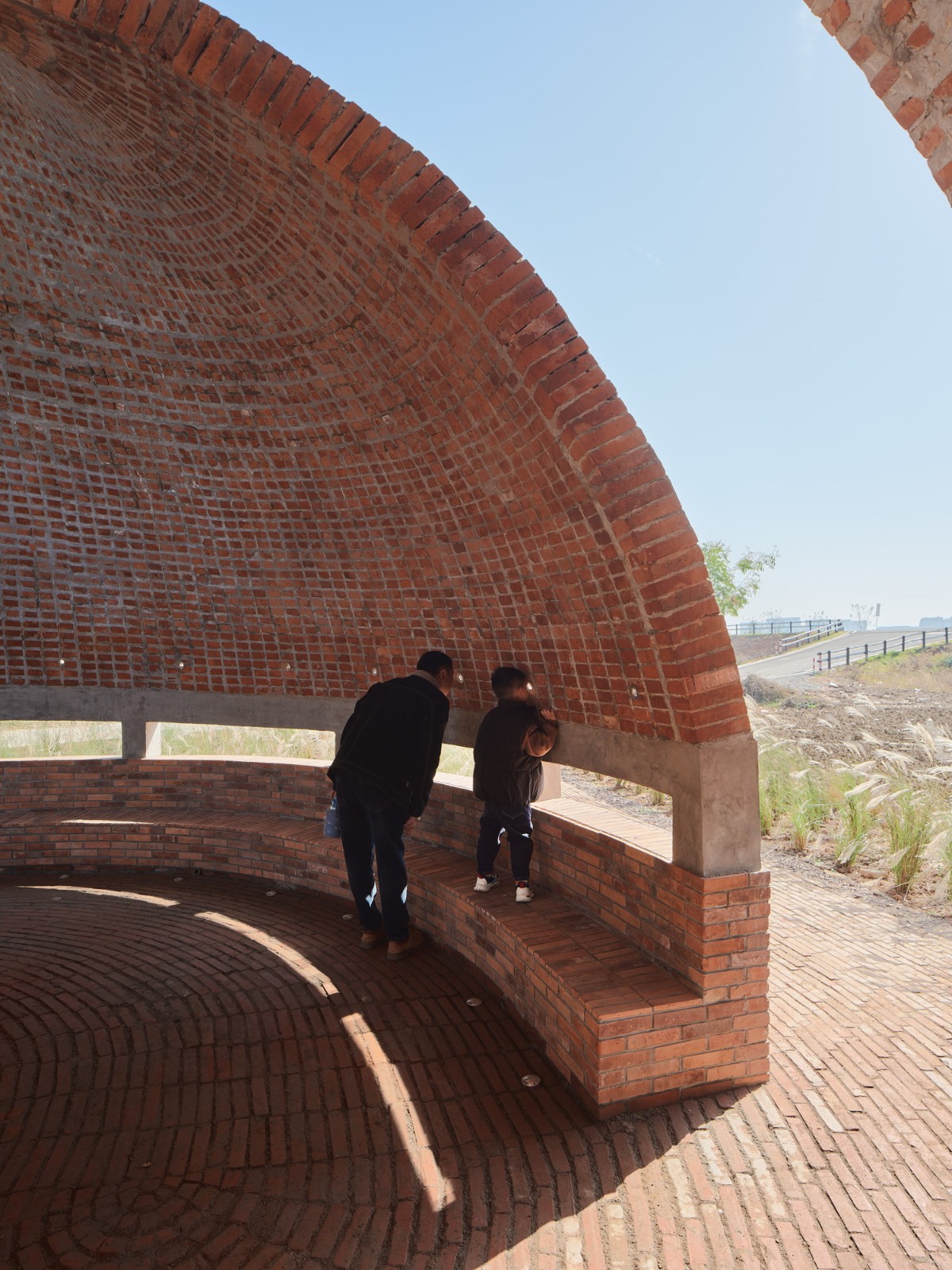 BIM建筑|红砖概念图书馆 / HCCH合尘建筑