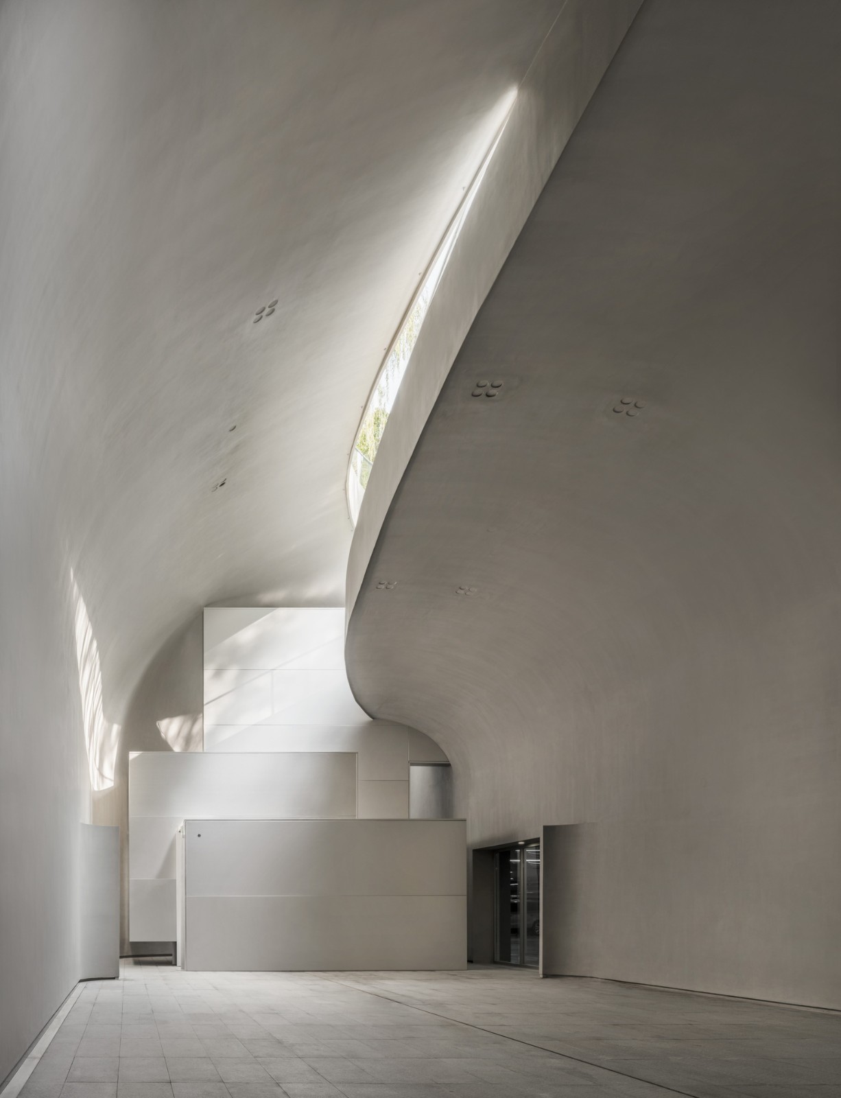 BIM建筑|里向空间-北京缦合艺术中心 / RSAA/庄子玉工作室