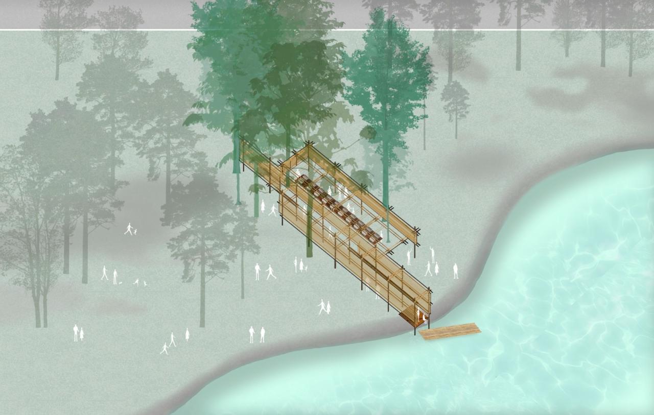 BIM建筑|ASA LANNA 展馆 / Yangnar Studio