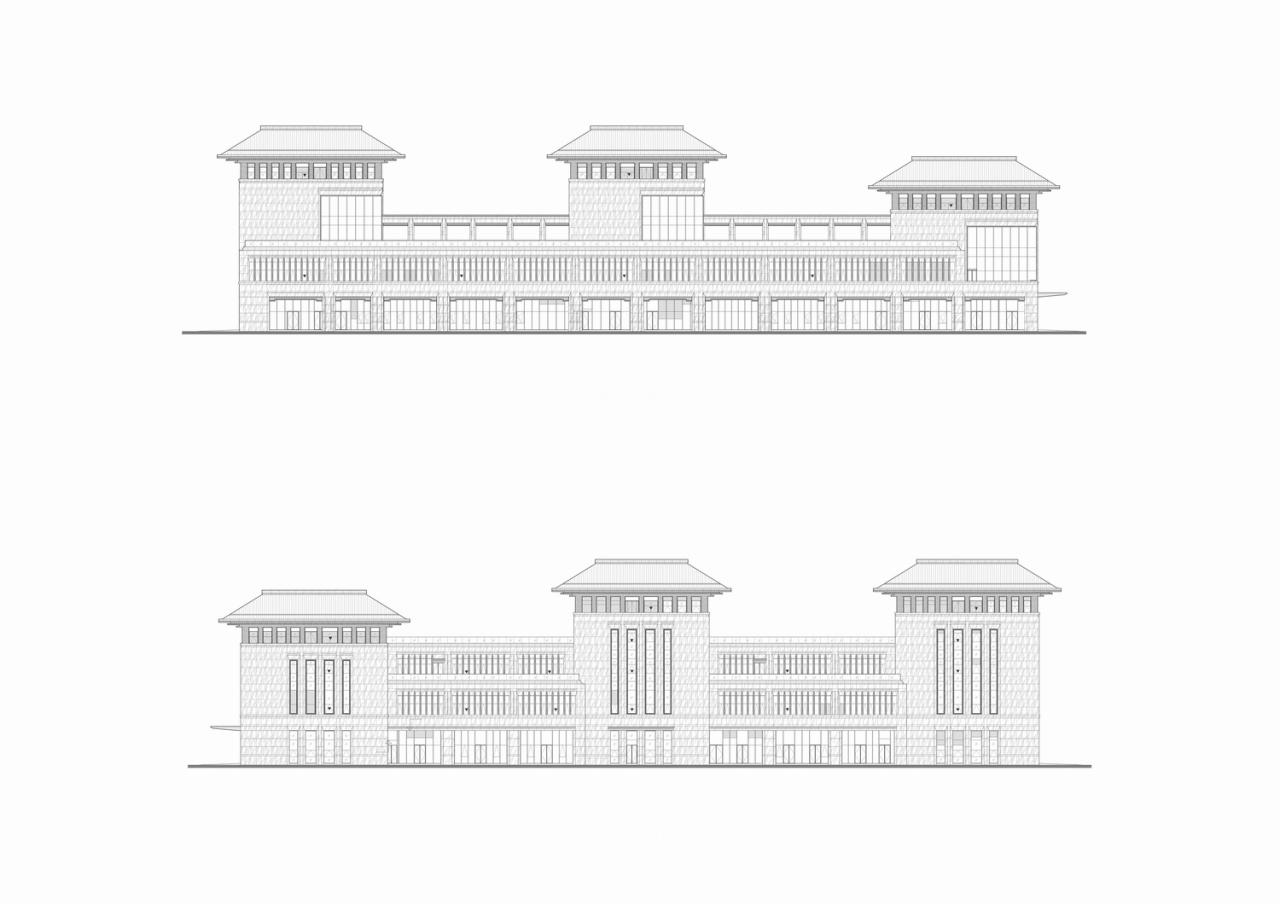 BIM建筑|横琴新区市民服务中心 / 上海华都建筑规划设计