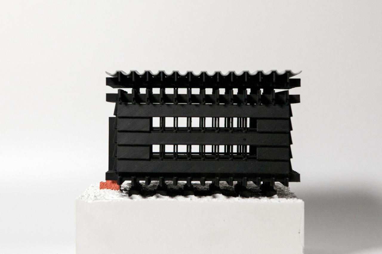 BIM建筑|西藏山南观蜂小屋 / 月壤建筑