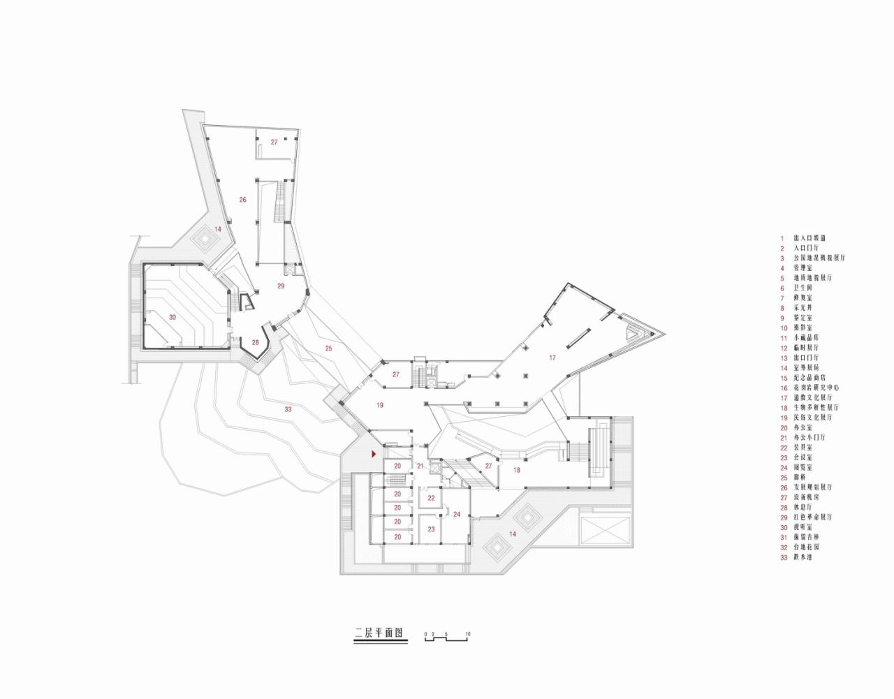 BIM建筑|“地”之书写——三清山地质博物馆设计思考 / 浙江大学建筑设计研究院