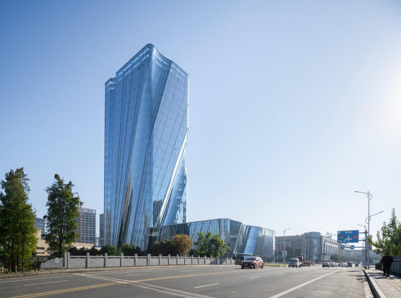 BIM建筑|瑞安侨贸大厦 / 时境建筑