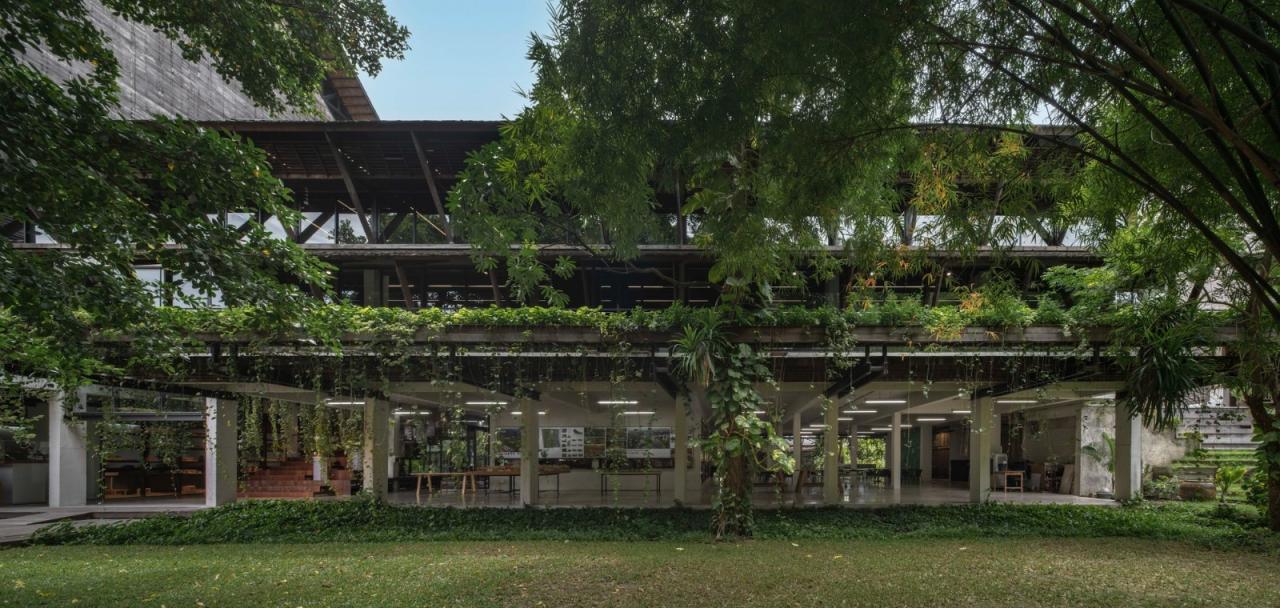 BIM建筑|建筑师们社区生活，Rabindhorn 大楼 / Arsomsilp Community and Environmental Architect